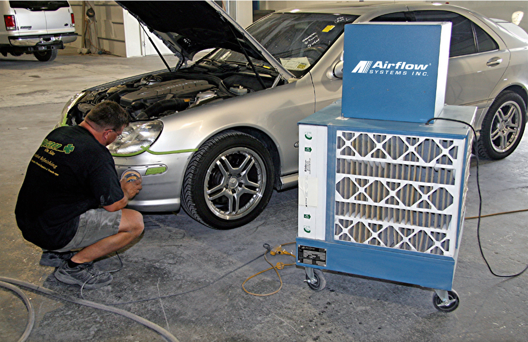 fume collection for automotive schools
