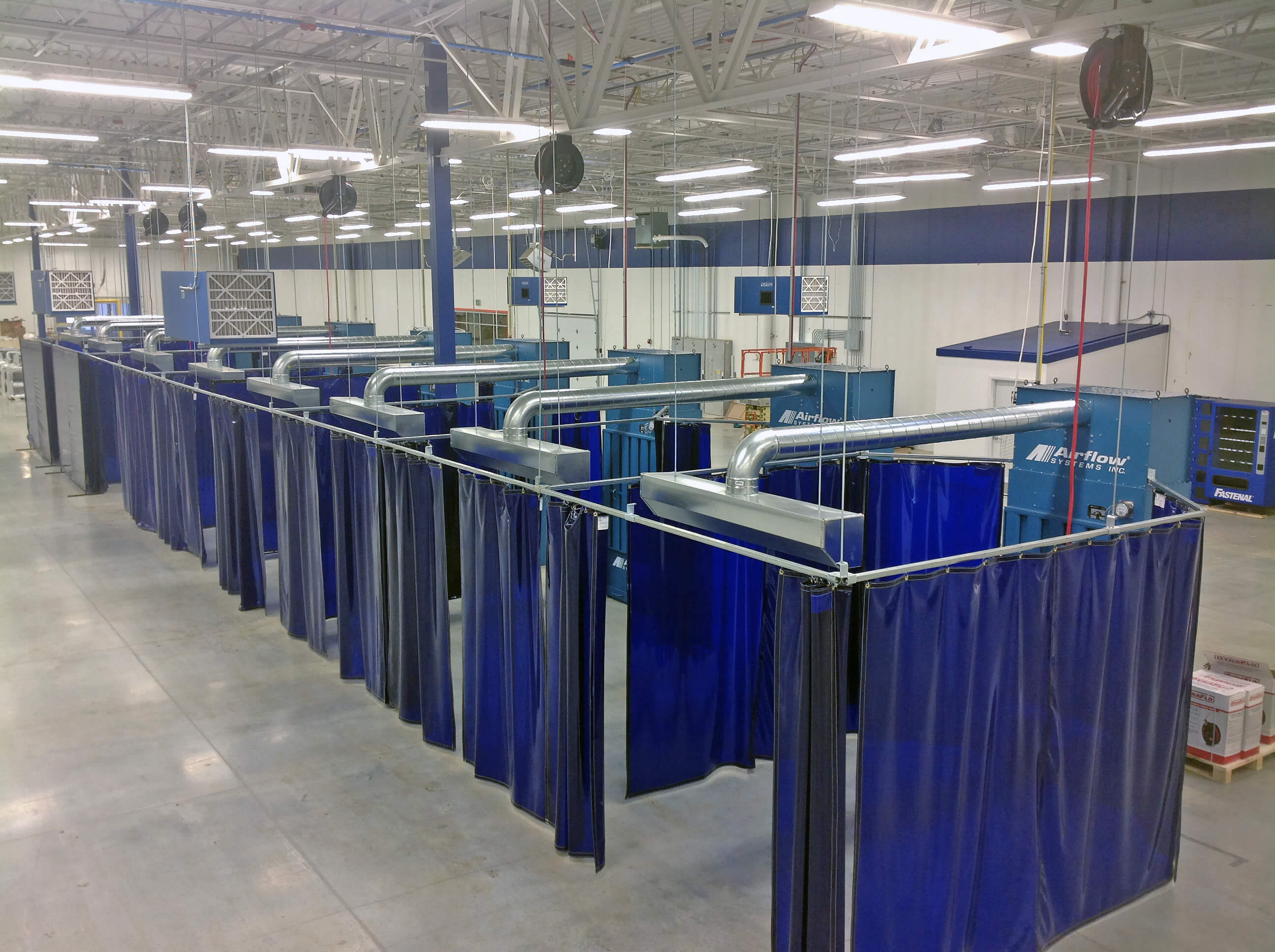 dust booths for training facilities and vocational schools